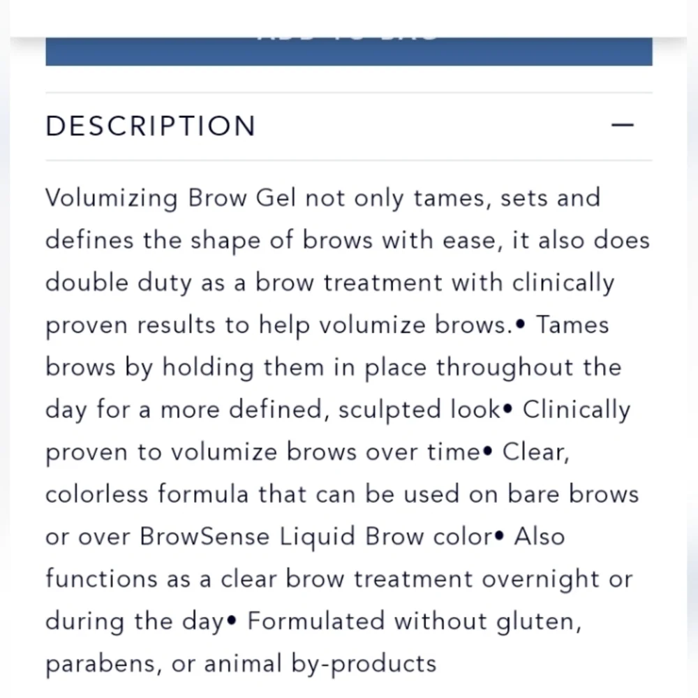 Brow gel - Picture 2 of 6